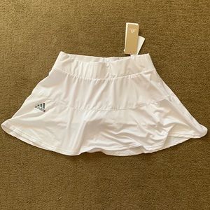Adidas tennis match skirt white size small